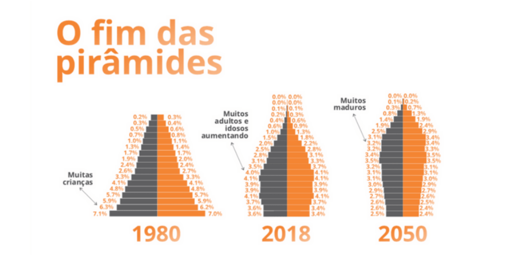 Pirâmide populacional